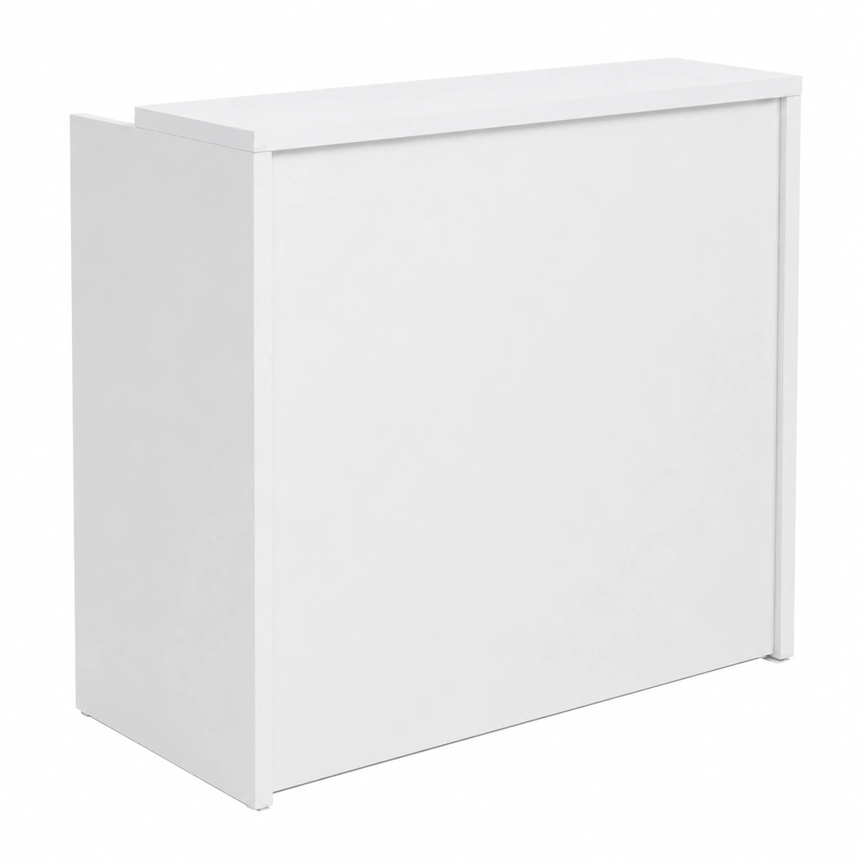 Mostrador de Recepción Blanco 120cm OFILIKE, Fácil de Montar