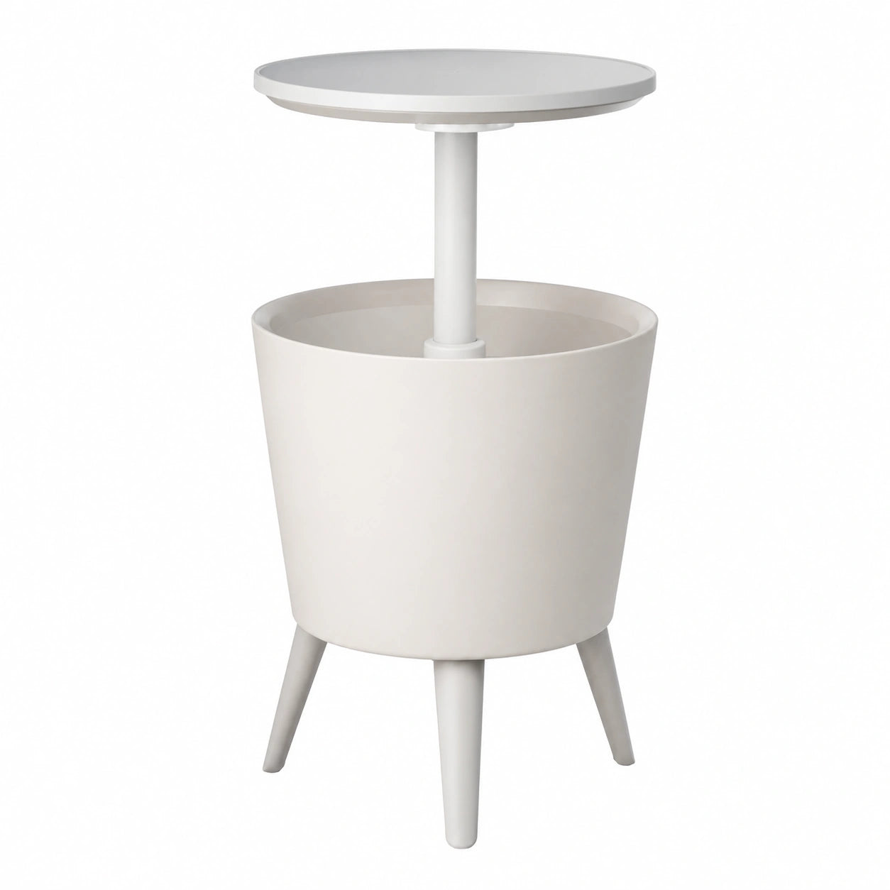 Mesa Nevera Iluminada para Jardín Keter, Color Blanco